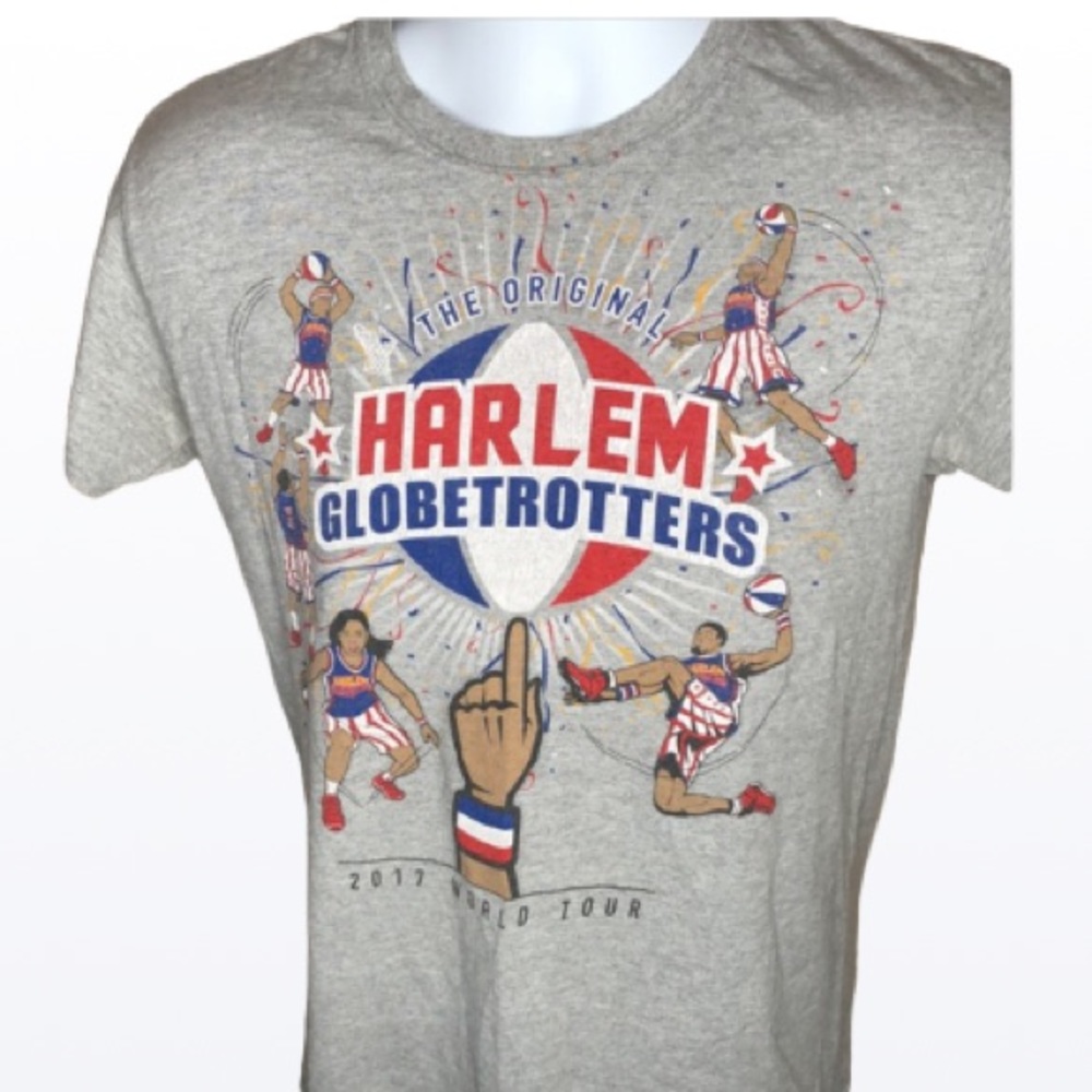 Harlem Globetrotters “The Original” 2017 World Tour graphic t-shirt size small